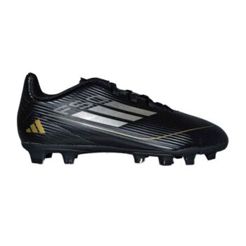 adidas F50 Club FxG Kids Football Boots - Black/Gold