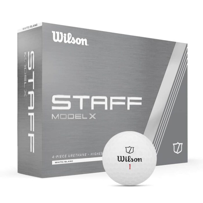 Wilson Staff Model X Golf Ball - White