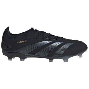 adidas Predator Pro Firm Ground Boots - Black/Carbon