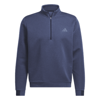 adidas Ultimate365 Dwr Textured Quarter Zip Sweatshirt