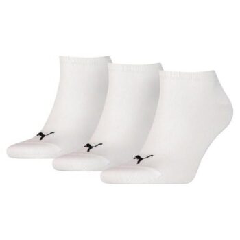 Puma Unisex Sneaker Socks 3 Pack - White