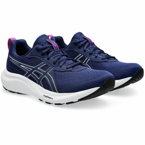 Asics Womens GEL-CONTEND 9 - Blue/Pink - Image 3