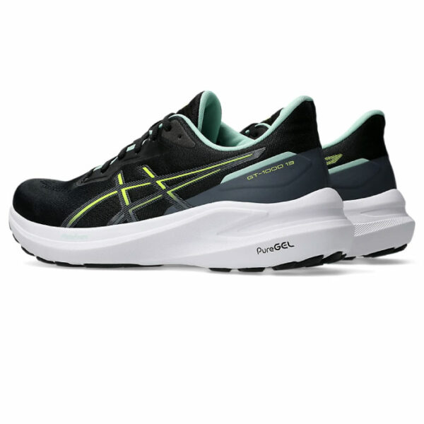 Asics Mens GT-1000 13 - Black/Yellow - Image 3