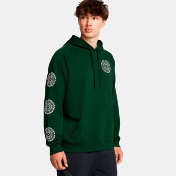 Under Armour Men's Rival Hoodie - Green