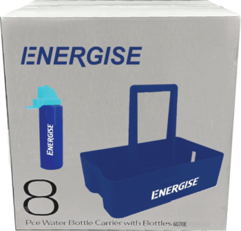 Energise Hygiene Water Bottle & Carrier Set