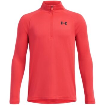 Under Armour Boys Tech 2.0 ½ Zip Top - Red