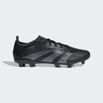 adidas Predator League FG Football Boots - Black/Carbon