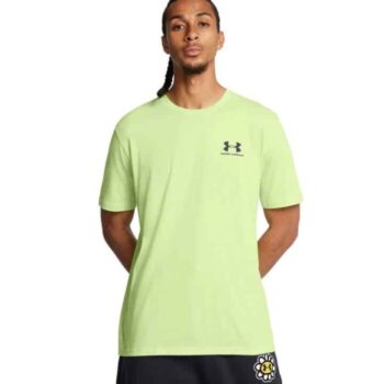 Under Armour Sportstyle Short Sleeve Tee - Green/Black