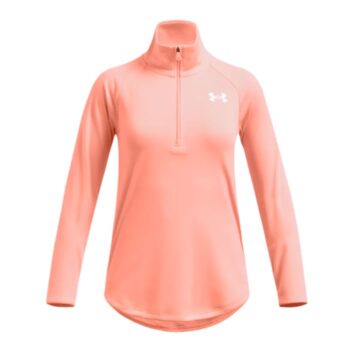 Under Armour Girls Tech Graphic ½ Zip Top