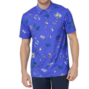 Original Penguin Pete's Game Print Polo