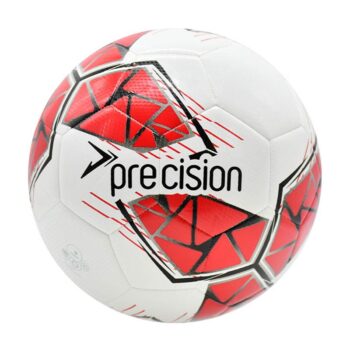 Precision Fusion FIFA Basic Training Ball - White/Red Size 5