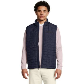 Under Armour Drive Pro Insulated Golf Wind Vest - Navy