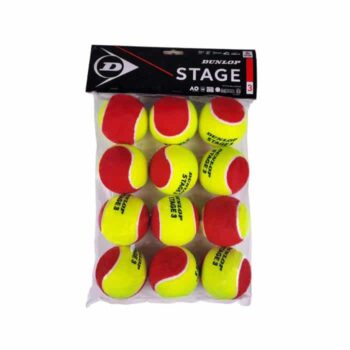 Dunlop Mini Tennis Balls Red – Pack of 12