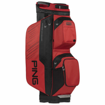 Ping 231 Monsoon Waterproof Golf Cart Bag - Red/Black