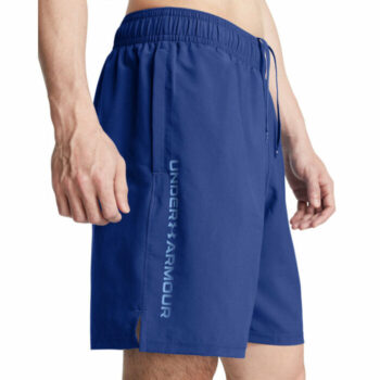 Under Armour Men's Woven Wordmark Shorts - Blue