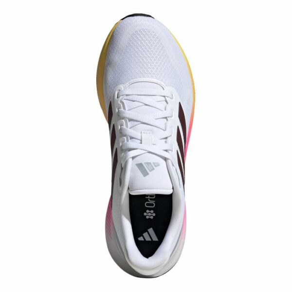 adidas Ladies Runfalcon 5 Running Shoes - White - Image 4
