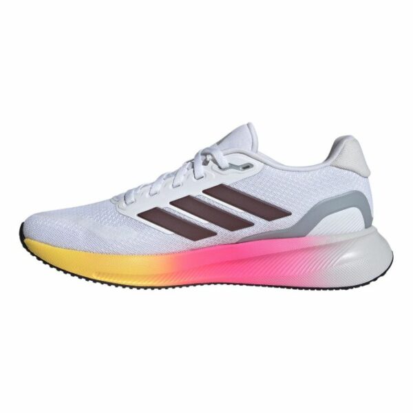 adidas Ladies Runfalcon 5 Running Shoes - White - Image 2