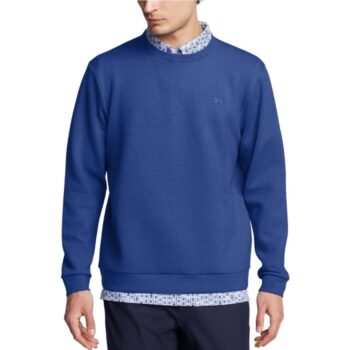 Under Armour Golf Drive Midlayer Crew Neck - Blue