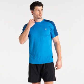 Men's Discernible III T-shirt | Kingfisher Blue Black