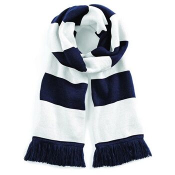 Stadium Scarf Navy/White