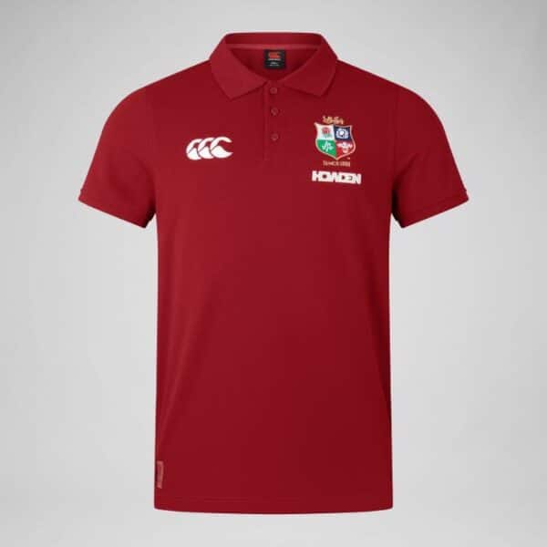 Canterbury British & Irish Lions 2025 Pique Polo - Red