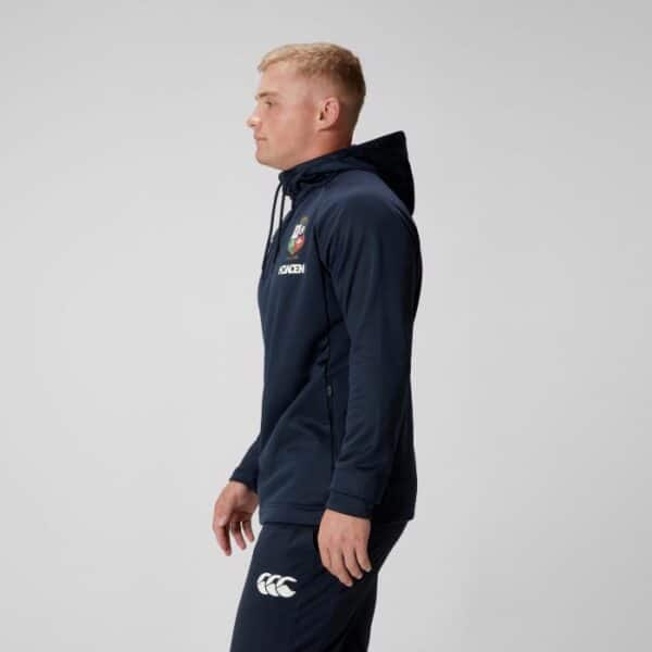 Canterbury British & Irish Lions 2025 1/4 Zip Hoodie - Navy - Image 4