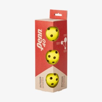 Penn 40 Outdoor Pickleballs 3 Pack