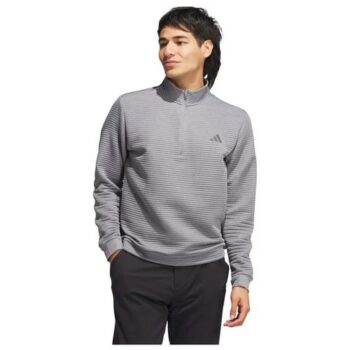adidas Ultimate365 DWR Textured Cropped Zip Pullover