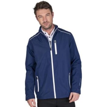 Island Green Golf Men's Waterproof Full Zip Jacket