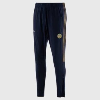 O'Neills Offaly GAA Men's Dynamo Brushed Skinny Tracksuit Bottoms Marine