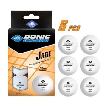 Jade Poly 40+ Spare Time White Ball - 6 Pack