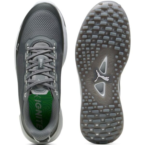 Puma Ignite Elevate X Golf Shoes - Slate/Blue/Black - Image 4