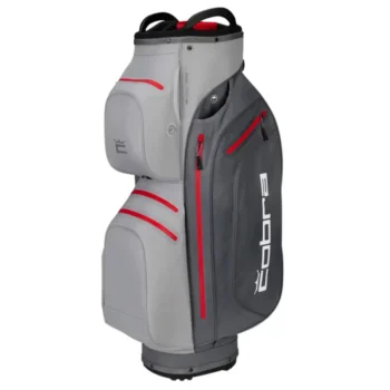 Cobra Ultradry Pro Golf Cart Bag - Grey/Red