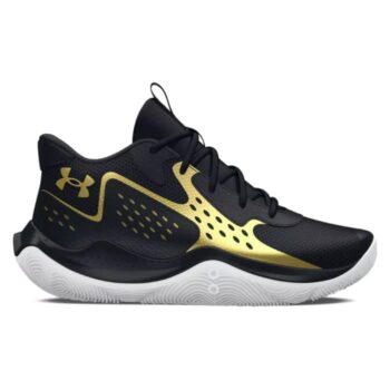 Under Armour Jet'23 Kids Basketball Shoes - Black/Gold