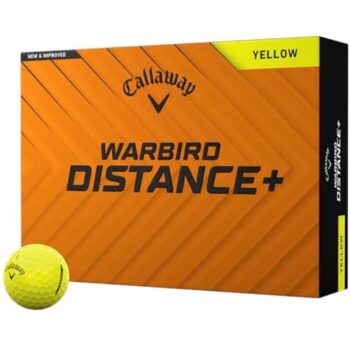 Callaway's Warbird Golf Balls - Yellow