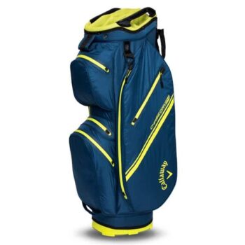 Callaway Chase 14 Dry Cart Bag - Navy/Yellow
