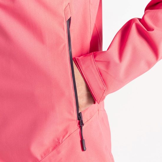 Dare 2b Women's Torrek II Waterproof Jacket - Peach Bloom - Image 3