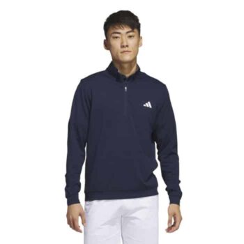 adidas Golf Elevated 1/4 Zip - Navy