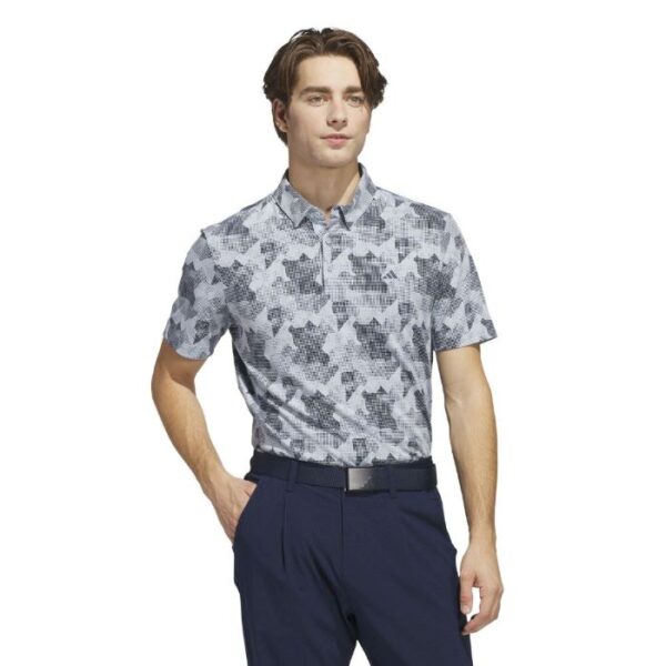 adidas Go-To Printed Polo Shirt - Blue
