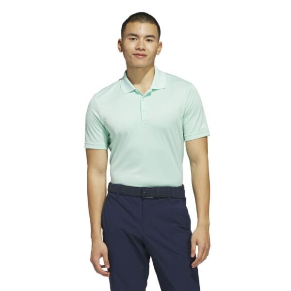adidas Core Performance Mens Polo Shirt - Clear/Mint