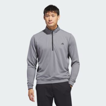 adidas Golf Lightweight 1/2 Zip - Grey