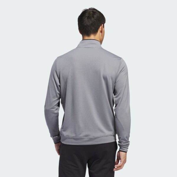 adidas Golf Lightweight 1/2 Zip - Grey - Image 2