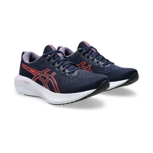 Asics Ladies GEL-EXCITE 10 - Midnight/Coral - Image 3