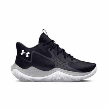 Under Armour Jet'23 Kids Basketball Shoes - Black/Grey/White