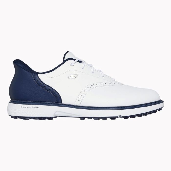 Skechers GO GOLF Prestige Slip Ins - White/Navy