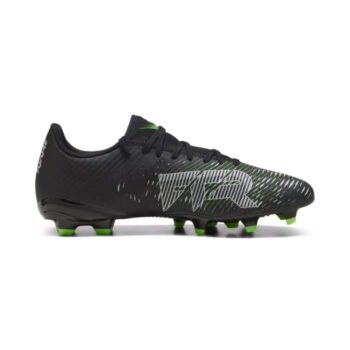 Puma Future 8 FG Football Boots - Black/Silver/Green