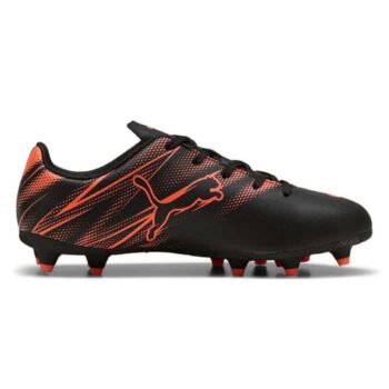 Puma Attacanto Kids Football Boots - Black/Red