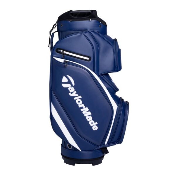 TaylorMade Deluxe Cart Golf Bag - Navy/White - Image 2