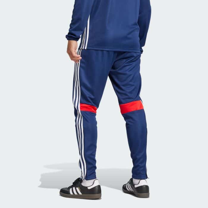 adidas Men's Tiro 25 Essentials Tracksuit Bottoms - Navy/Red - Image 2