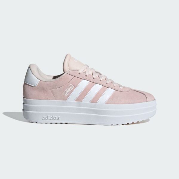 adidas Ladies VL Court Bold Shoes - Pink/White